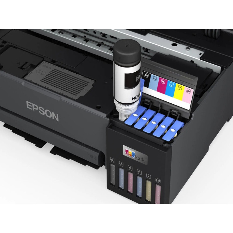 sublimācijas printeris Epson L8050 ar oriģ.NTPS un sublimcijas tintem (6 krasas)
