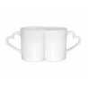 sublimācijas krūze apdrukai Pair of mugs 300 ml