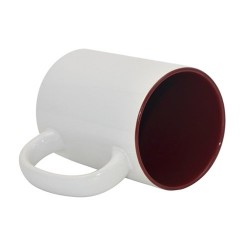 Mug MAX A+ 450 ml with maroon interior Sublimation Thermal Transfer
