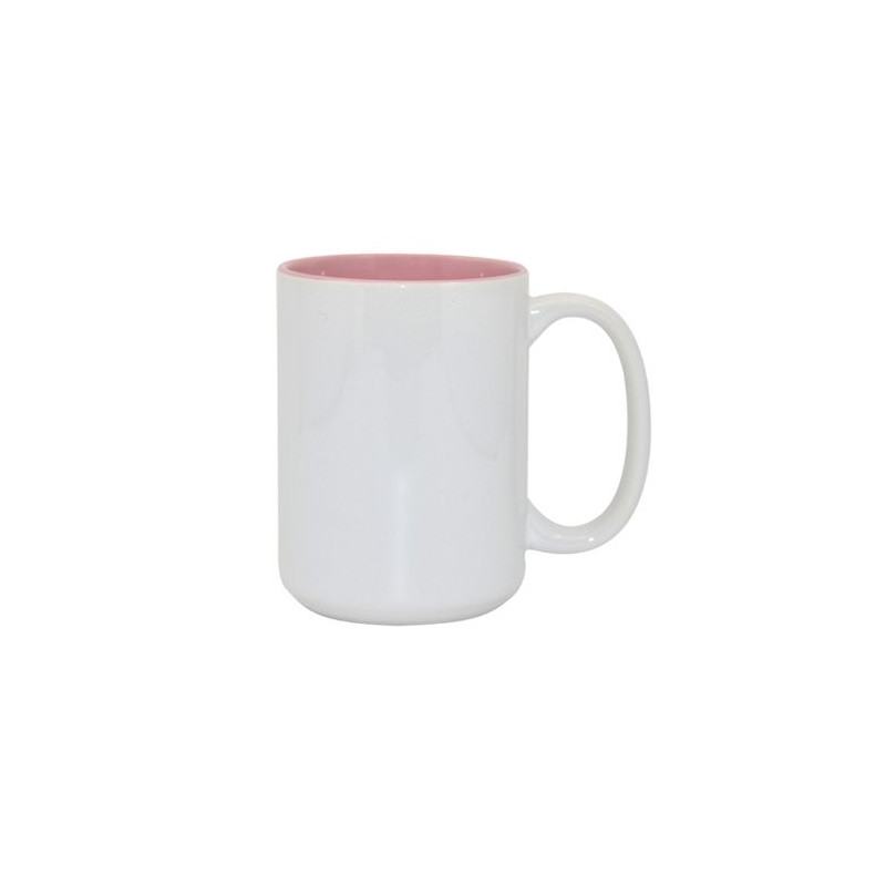 Sublimācijas krūze MAX A+ 450 ml with pink interior