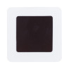 Plastmasas magnēts 5,8 x 5,8 cm sublimācijai - kvadrāts sublimācijai