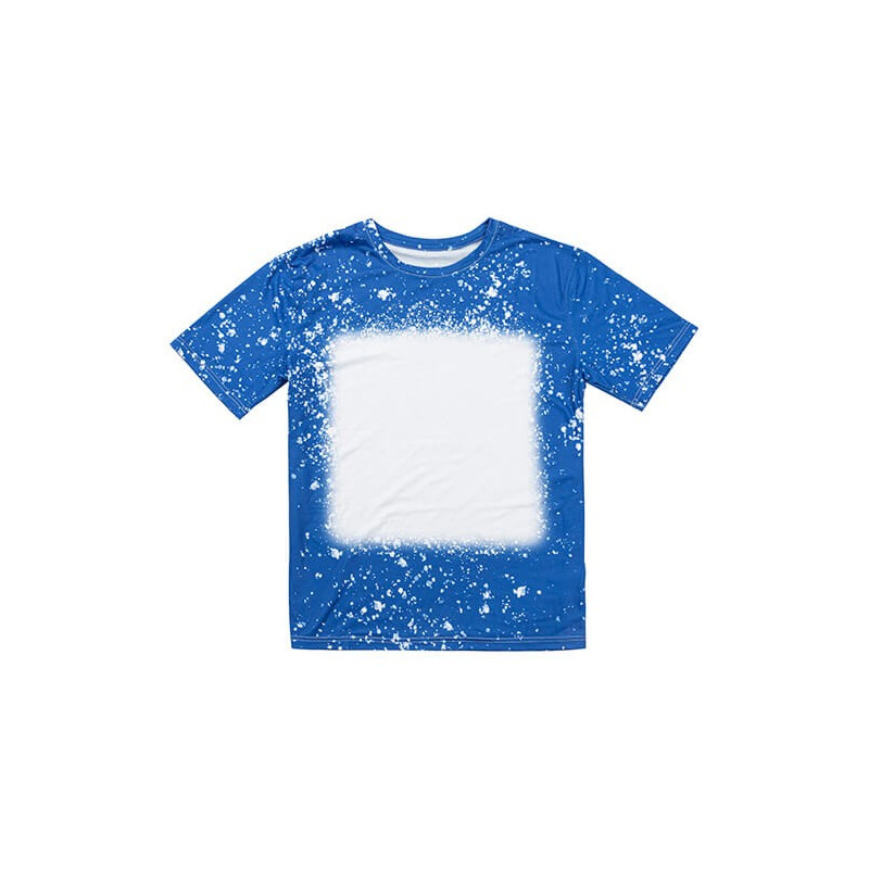 Cotton-Tach Bleached Starry Blue T-krekls sublimācijai (L izmers)