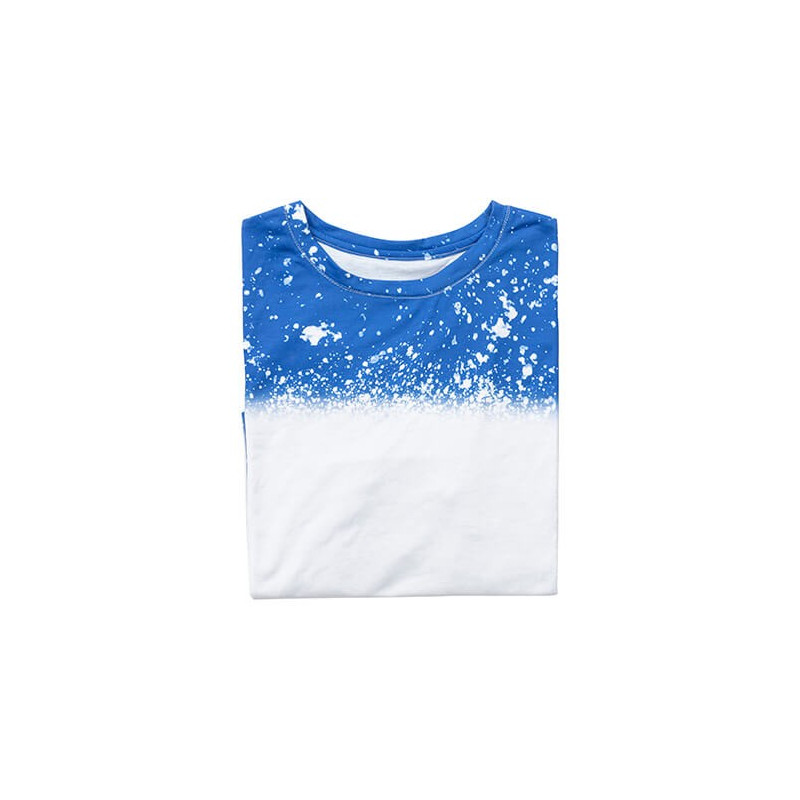 Cotton-Tach Bleached Starry Blue T-krekls sublimācijai (XXL izmers)