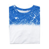 Cotton-Tach Bleached Starry Blue T-krekls sublimācijai (XXL izmers)