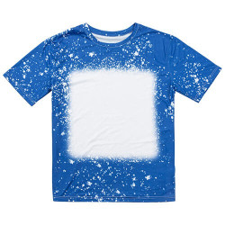 Cotton-Tach Bleached Starry Blue T-krekls sublimācijai (XXL izmers)