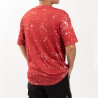 Cotton-Tach Bleached Starry Red T-krekls sublimācijai (XXXL izmers)