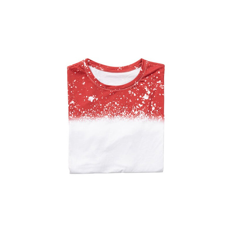 Cotton-Tach Bleached Starry Red T-krekls sublimācijai (XXXL izmers)