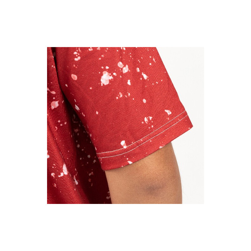 Cotton-Tach Bleached Starry Red T-krekls sublimācijai (XXL izmers)