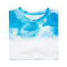Cotton-Like Bleached Starry Faux Denim T-krekls sublimācijai (2XL izmers)