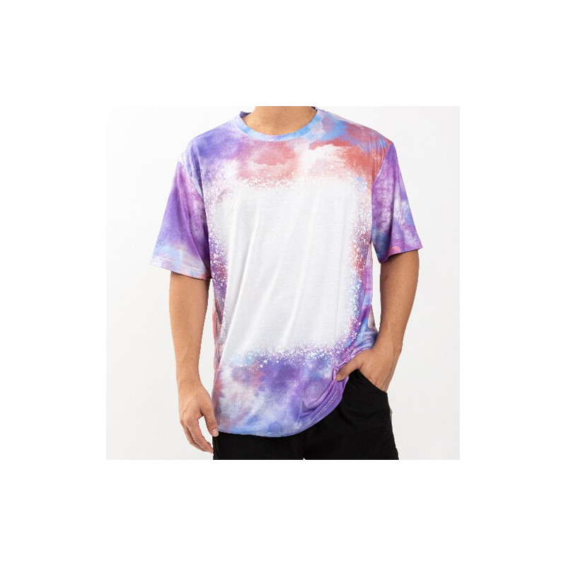 Cotton-Tach  Bleached Mist Lavender T-krekls sublimācijai (XXL izmers)