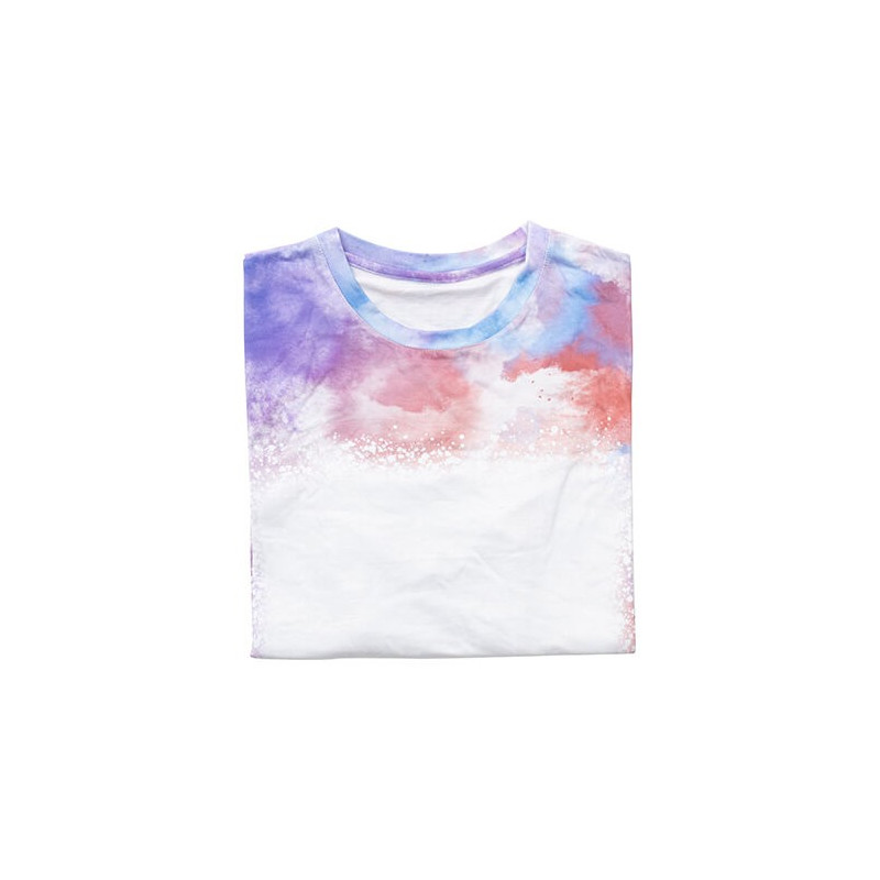 Cotton-Tach  Bleached Mist Lavender T-krekls sublimācijai (XXL izmers)