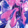 Cotton-Tach Bleached Bloom Blue T-krekls sublimācijai (L izmers)