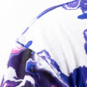 Cotton-Tach Bleached Bloom Blue T-krekls sublimācijai (L izmers)