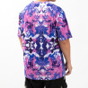 Cotton-Tach Bleached Bloom Blue T-krekls sublimācijai (L izmers)