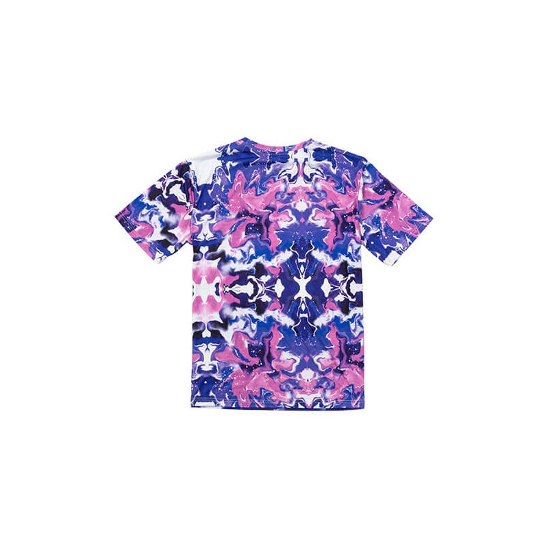 Cotton-Tach Bleached Bloom Blue T-krekls sublimācijai (L izmers)